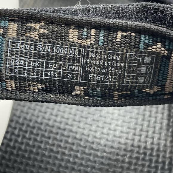 Teva Universal Original Active Sandals Mens Size 8 Aztec Strappy Hiking Water - Picture 9 of 9